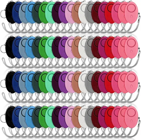 76 Pcs Personal Alarm Bulk 130DB Safe Sound Emergency Safety Self Defense