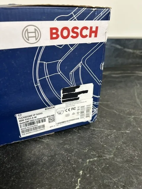 Bosch FLEXIDOME IP 5000i NDE-5503-A-W Dome 5MP HDR 3-10mm auto IP66 WM...NEW
