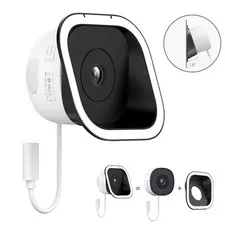 Window Home Security Camera WiFi 2.4/5GHz 3MP 2K Full Color Night Vision+stand