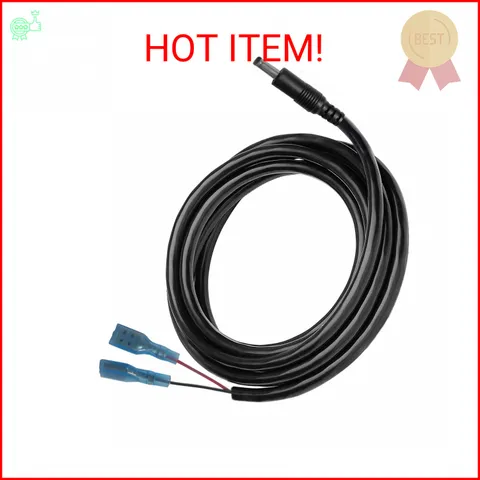 Trail Camera Power Cable, 5.5x2.1mm DC, Compatible with Stealth Cam, Spypoint, M