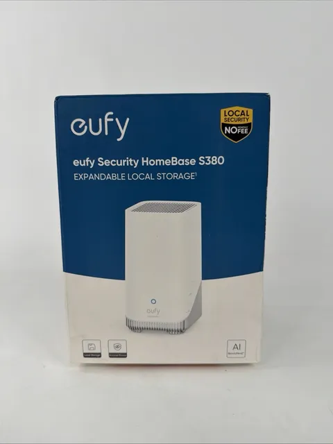eufy Security S380 HomeBase 3 Local Expandable Storage up to 16TB