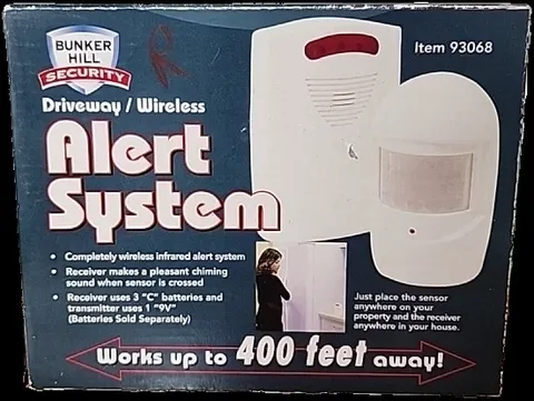Bunker Hill Wireless Security Driveway Alert System