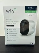 Arlo Ultra 4K UHD Wire Free Security System VMS5140 with SmartHub VMB5000 New
