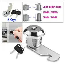 Lock Mailbox Lock File Mail Desk Box Locker Cupboard 16/20/25/30mm