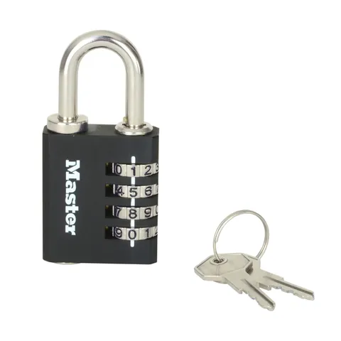 Master Lock 40mm Combination And Key Padlock