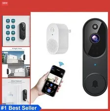 Wireless Video Doorbell Camera 1080p Night Vision Two Way Audio Motion