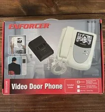 Seco-Larm Enforcer VTG Wired Video Door Phone Monitor & Camera Kit NEW DP-121Q