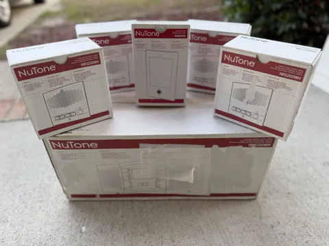 NuTone NM200WH Complete Intercom System Kit White New Open Box Home System