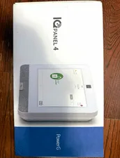 IQ Panel IQ Panel 4 PowerG Wireless Touch Screen Control Panel White w/ Adapter