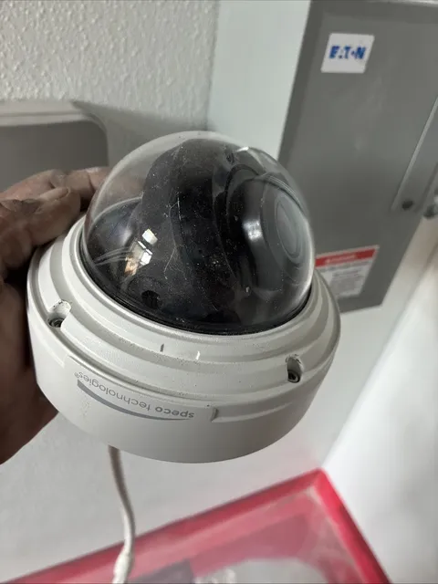 Speco O8D9M 8MP (4K) IP Dome Camera w/Advanced Analytics 2.8-12mm Motorized Lens