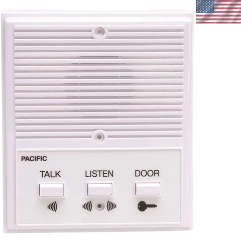 Single Entrance Intercom System, 4 Wire