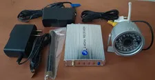 2.4Ghz Wireless home security camera night infrared mode
