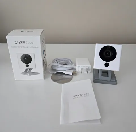 Wyze Cam V2 HD Indoor Wireless Smart Home Security Camera (WYZEC2) + Accessories