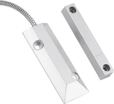 Wired Metal Door Window Magnetic Contact Sensor Detector Switch Alarm Home Garag