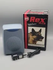 STI Rex Watch Dog ED-50 Electronic Barking Dog Alarm w/ Power Cable Works!! READ