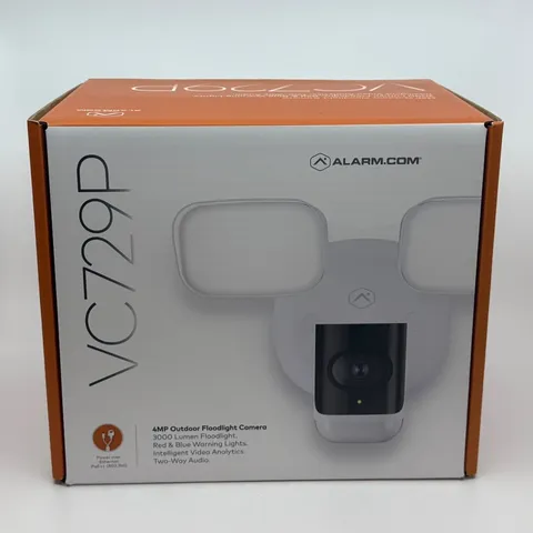 Alarm.com ADC-VC729P POE/DC 4MP Outdoor Floodlight Camera (NEW SEALED)