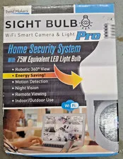 Sight Bulb WiFi Smart Camera & Light Pro, 75W  Equivalent LED Light A1