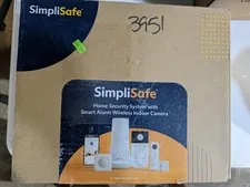 SimpliSafe Home Security System Indoor Camera 8 Piece Kit