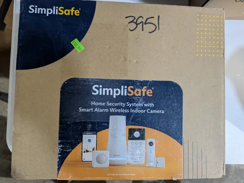 SimpliSafe Home Security System Indoor Camera 8 Piece Kit