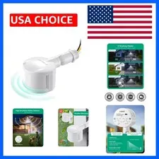 Motion Sensor, 180-Degree Replacement Motion Detector for Security Floodlight...