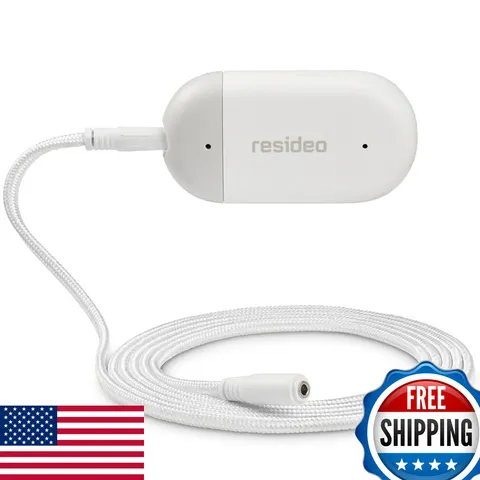Resideo Chw3610W8001 Wifi Water Leak Detector For Home Smart Water Sensor Alarm