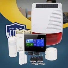 HOMSECUR Wireless WIFI 4G GSM SMS Autodial Home Security Alarm System