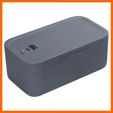 Small Lock Box, 9.25" x 5" x 3.6" Lockable Storage Safe Box for Medicine Phon...