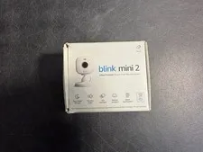 Blink Mini 2 Security Camera 1080p Wired Indoor Outdoor Night Vision Audio  NEW
