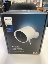 Philips Hue Secure Indoor/Outdoor Surveillance Camera - White