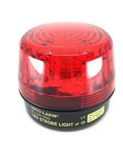 Seco-Larm Enforcer LED Strobe Light w/ Programmable Siren, Red (SL-1301-SAQ/R)