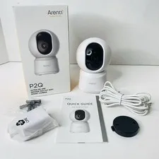Arenti P2Q 4MP Indoor Wi-Fi Camera Live 2.4/5GHz Dual Band Babies Elderly Pets