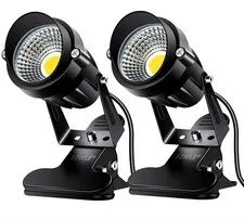 FZWLE Spot Lights Clamp Indoor Spotlights, 7W Clip on ‎Daylight White 