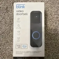 NEW! Blink Video Doorbell - Two Way Audio, HD video and Alexa