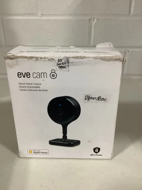 Eve Cam (Apple Home) – Smart Indoor Camera, 1080p Resolution, Motion Sensor