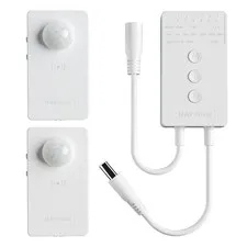 RAYZEEK Wireless Motion Sensor Controller Kit-No Wiring Mini PIR Sensor Switc...