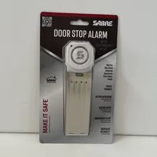 Sabre Security Door Stop Alarm Wedge Loud for Siren Hotel Dorm Apartment HS-DSA