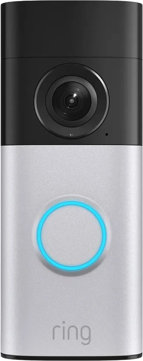 Ring - Wired Doorbell Plus (2nd Gen) Retinal 2K, Motion Detection, Night Vi...