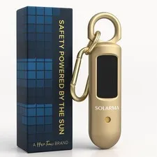 Personal Safety Alarm for Women - Loud Siren, Waterproof Keychain with Strobe...