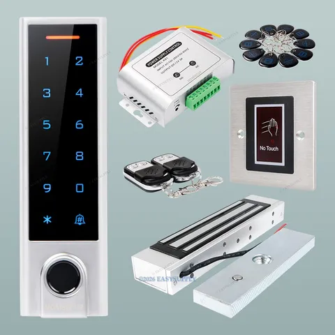 HOMSECUR IP66 APP WIFI RFID Access Control Set Waterproof 180KG Magnetic Lock