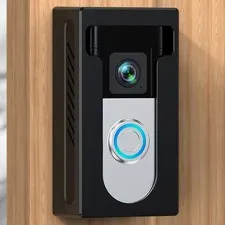 No Drill Adhesive Video Doorbell Mount, Compatible with / Wireless Video Doorbel