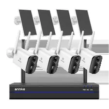 4MP HD Wireless Video Security System 16CH NVR 4/6/8/12 PCS IP Camera PIR Night 