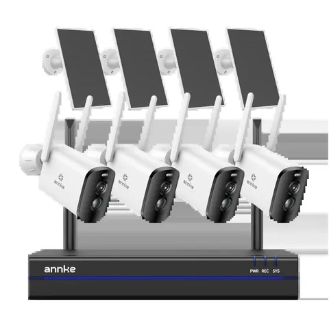 4MP HD Wireless Video Security System 16CH NVR 4/6/8/12 PCS IP Camera PIR Night 