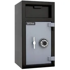 MESA SAFE COMPANY MFL2714C Cash Depository Safe,1.4 cu ft,Steel 39J405