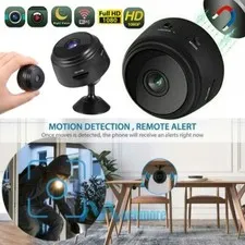 Wireless WiFi Security Camera Smart IP Cam Real-Time Alerts Night Vision 1080P