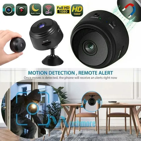 Wireless WiFi Security Camera Smart IP Cam Real-Time Alerts Night Vision 1080P