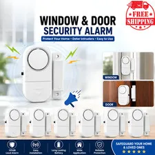 Wireless Home Window Door Burglar Security Alarm System Magnetic Sensor