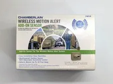 Chamberlain CWPIR Wireless Motion Alert AddOn Sensor Easy Install 0.5 Mile NIB