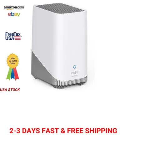 Eufy Security HomeBase 3 Smart Hub with 16 TB Expandable Storage AI Facial