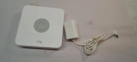 Ring Alarm Base Station US 4HB1U90EN0 Z Wave Plus White w/ Power Cable