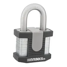 - 50mm Commercial Laminated Steel Keyed Padlock - Solid Steel Body with 1PK